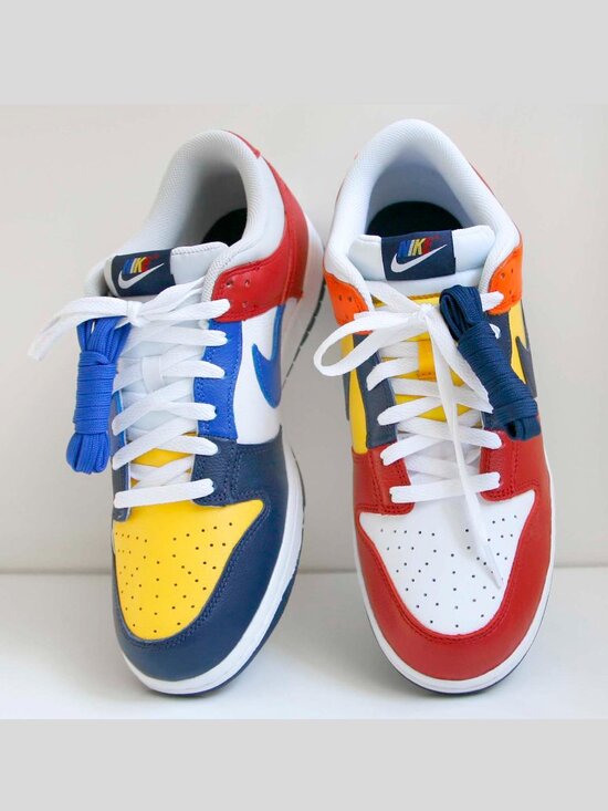 Nike Dunk Low Japan QS Men\'s Shoes Midnight Navy and Varsity Red Size 11 RARE main image 6